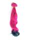 Rosa nach Grau Ombre Mermaid Bunte Clip In Hair Extensions CD016