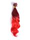 Rot Mermaid Bunte Ombre indisch remy clip in hair extensions CD011